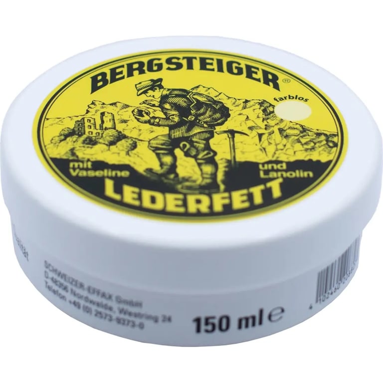 Засіб для пропитки HEY-Sport для взуття Bergsteiger-Leather-Grease colourless 150 ml (20880000) - фото 1