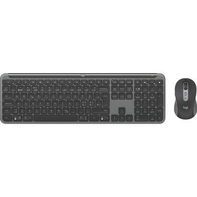 Комплект Logitech MK950 Bluetooth/Wireles UA Graphite (920-012490) - фото 1