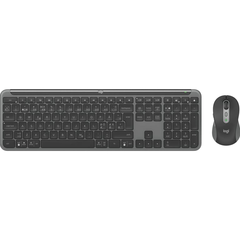 Комплект Logitech MK950 Bluetooth/Wireles UA Graphite (920-012490) - фото 1
