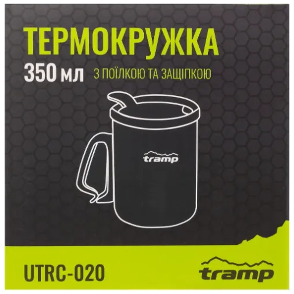 Чашка туристична Tramp з поїлкою і защіпкою 350 мл Olive (UTRC-020-olive) - фото 5 Чашка туристична Tramp з поїлкою і защіпкою 350 мл Olive (UTRC-020-olive) - фото 5