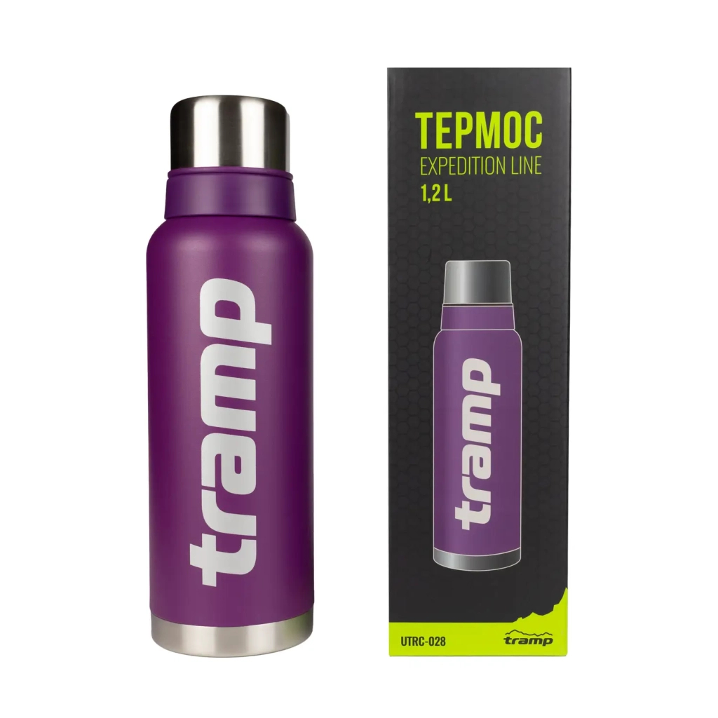 Термос Tramp Expedition Line 1.2 л Purple (UTRC-028-purple) - фото 3 Термос Tramp Expedition Line 1.2 л Purple (UTRC-028-purple) - фото 3