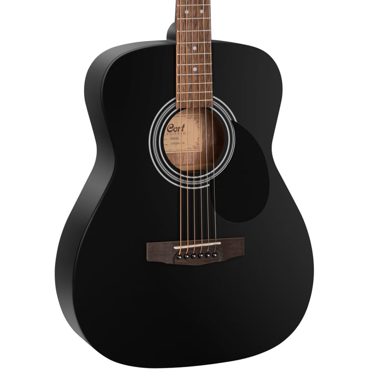 Гітара акустична Cort AF510 Black Satin (AF510 BKS) - фото 2