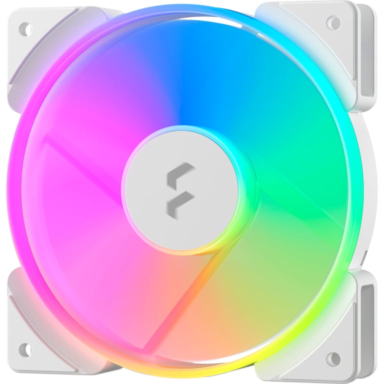 Кулер до корпусу Fractal Design Prisma AL-12 ARGB PWM (FD-FAN-PRI-AL12-PWM-WT) - фото 1