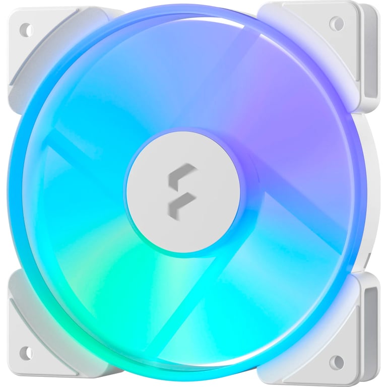 Кулер до корпусу Fractal Design Prisma AL-12 ARGB PWM (FD-FAN-PRI-AL12-PWM-WT) - фото 2