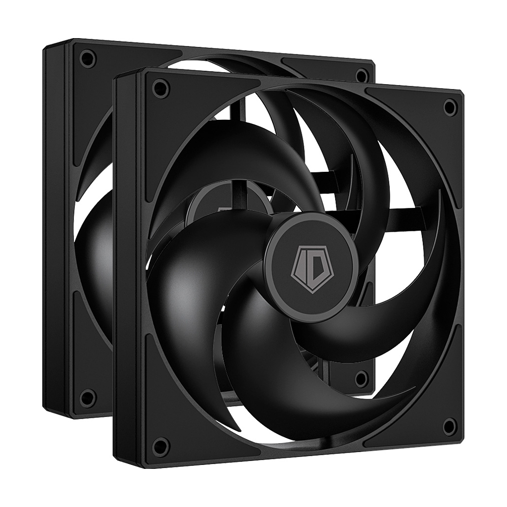 Кулер до корпусу ID-Cooling Вентилятор ID-Cooling AS-140-K Duet Black (AS-140-K DUET) - фото 1