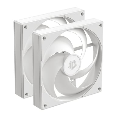 Кулер до корпусу ID-Cooling Вентилятор ID-Cooling AS-140-W Duet White (AS-140-W DUET) - фото 1
