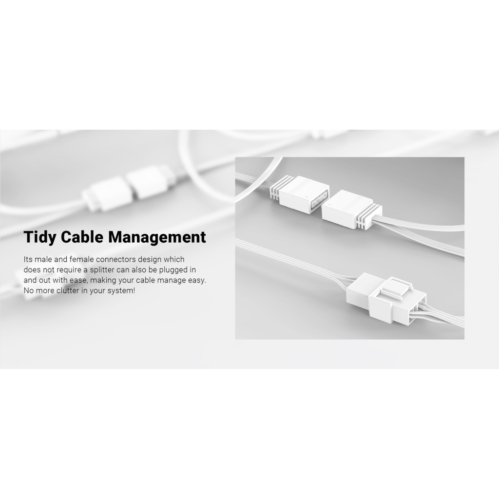 Кулер до корпусу ID-Cooling Вентилятор ID-Cooling TF-12025-Pro ARGB White (TF-12025-PRO-ARGB-WHITE) - фото 4 Кулер до корпусу ID-Cooling Вентилятор ID-Cooling TF-12025-Pro ARGB White (TF-12025-PRO-ARGB-WHITE) - фото 4