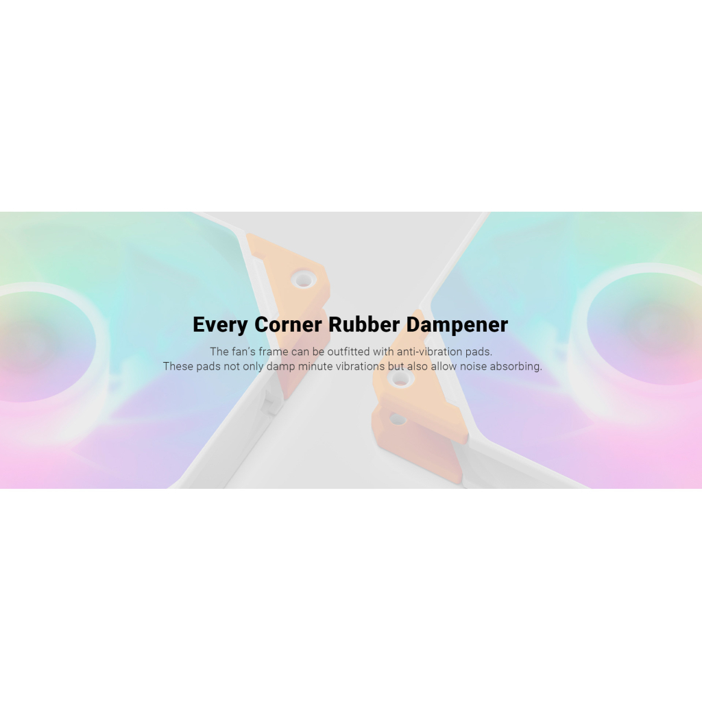 Кулер до корпусу ID-Cooling Вентилятор ID-Cooling TF-12025-Pro ARGB White (TF-12025-PRO-ARGB-WHITE) - фото 10 Кулер до корпусу ID-Cooling Вентилятор ID-Cooling TF-12025-Pro ARGB White (TF-12025-PRO-ARGB-WHITE) - фото 10