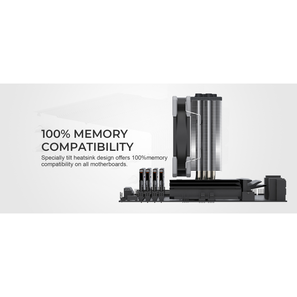 Кулер до процесора ID-Cooling SE-214-XT BASIC - фото 11 Кулер до процесора ID-Cooling SE-214-XT BASIC - фото 11