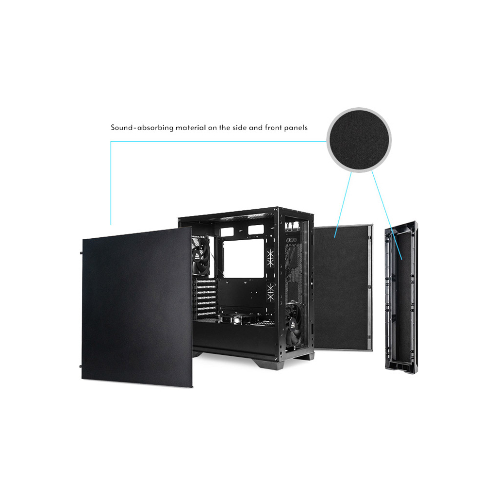 Корпус Chieftec APEX Q (GA-01B-Q-OP) - фото 9 Корпус Chieftec APEX Q (GA-01B-Q-OP) - фото 9