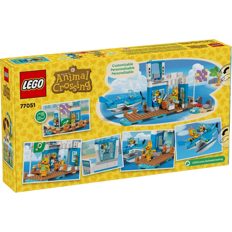 Конструктор LEGO Animal Crossing Літайте з Dodo Airlines (77051) - фото 10