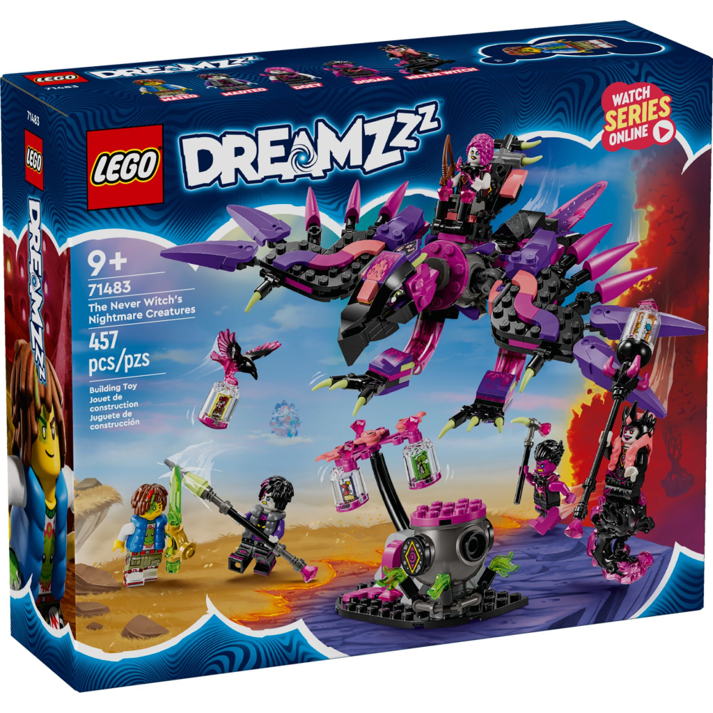 Конструктор LEGO DREAMZzz Кошмарні істоти Невідьми (71483) - фото 1 Конструктор LEGO DREAMZzz Кошмарні істоти Невідьми (71483) - фото 1