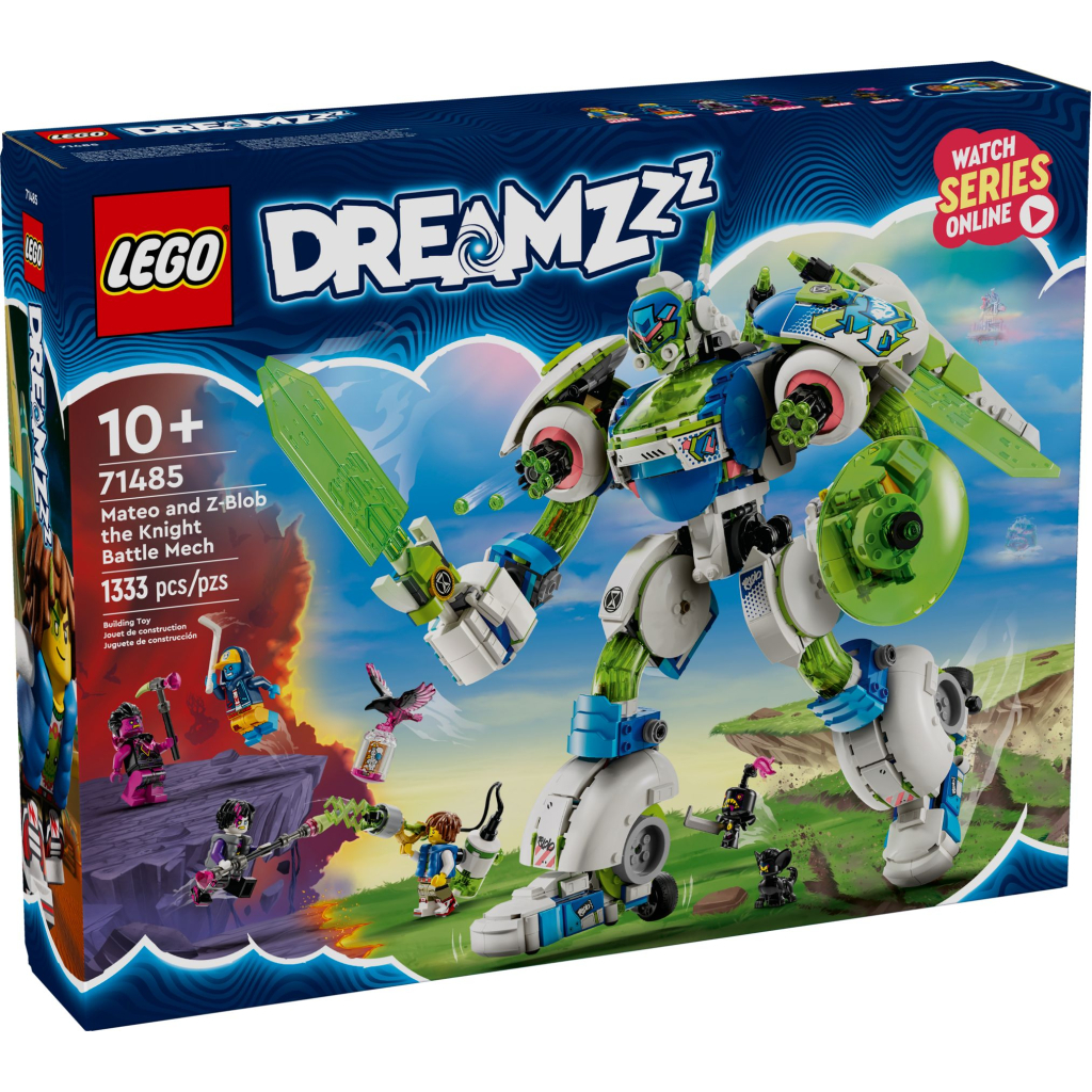 Конструктор LEGO DREAMZzz Матео й лицарський бойовий робот Зет-Блоб (71485) - фото 1