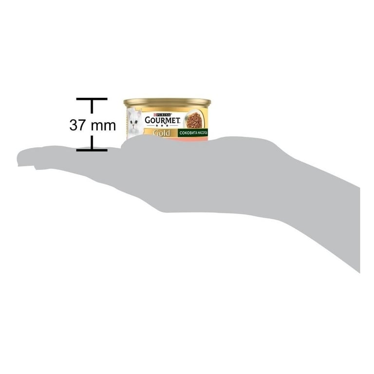 Консерви для котів Purina Gourmet Gold Соковита насолода з лососем 85 г (8445290823373) - фото 4