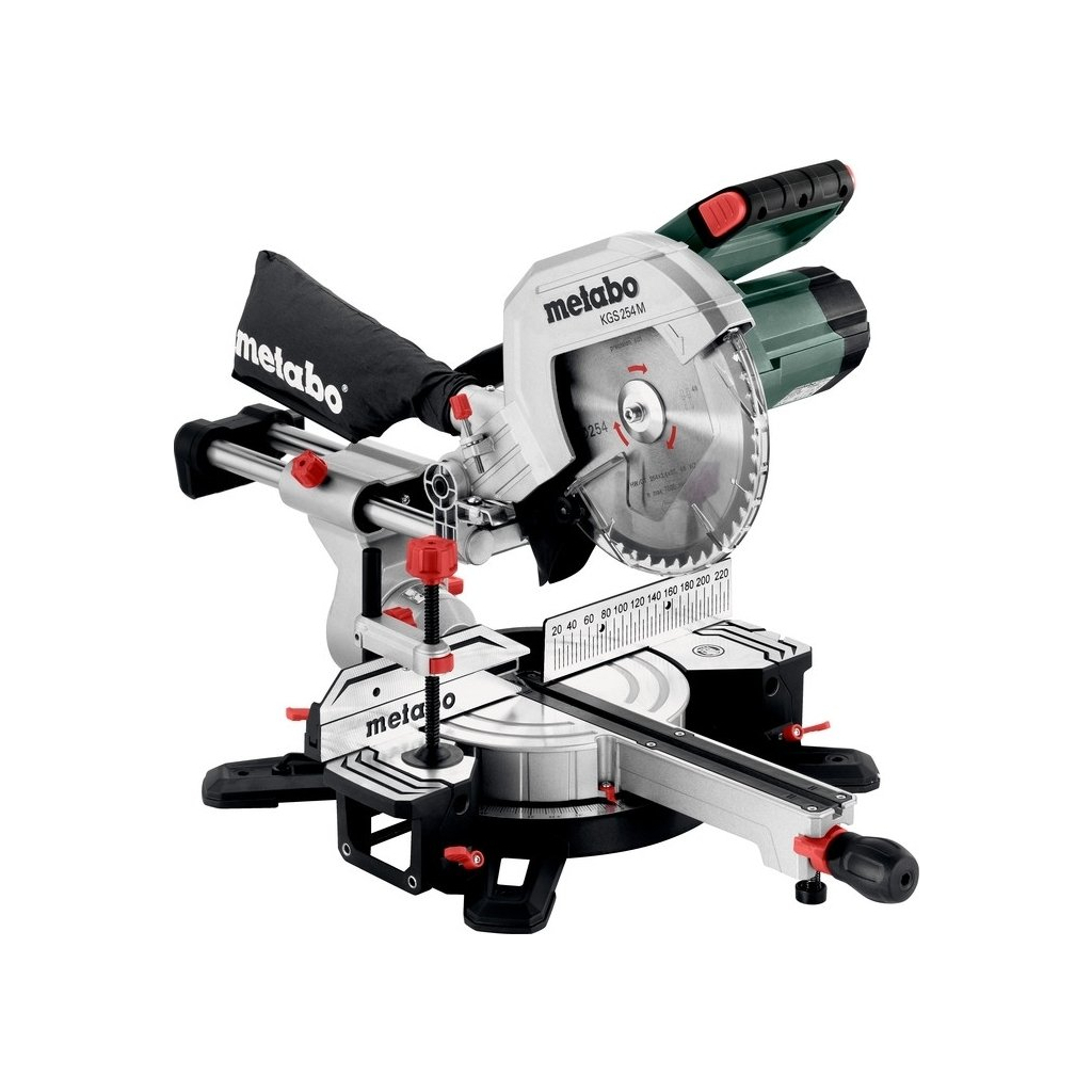Торцювальна пила Metabo KGS 254 M 1800Вт, 254мм, 16.1кг (613254000) - фото 2 Торцювальна пила Metabo KGS 254 M 1800Вт, 254мм, 16.1кг (613254000) - фото 2