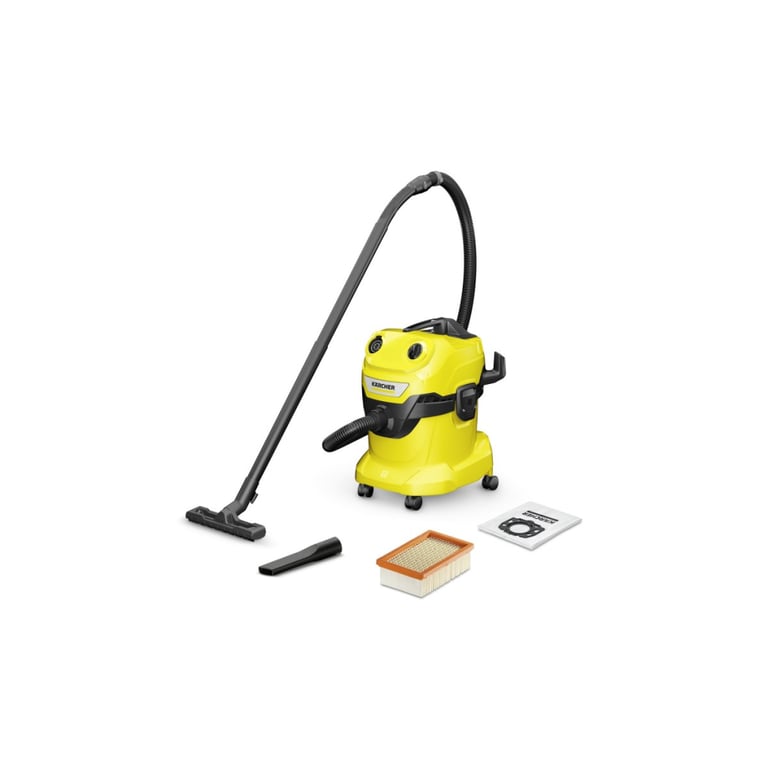 Пилосос будівельний Karcher WD 4 V-20/5/22, 1000Вт 20л, 6.8кг (1.628-209.0) - фото 1