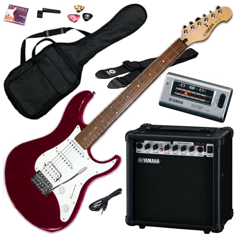 Електрогітара Yamaha Gigmaker EG112 GPII Metallic Red Набір для початківців (EG112GPII MTR) - фото 5