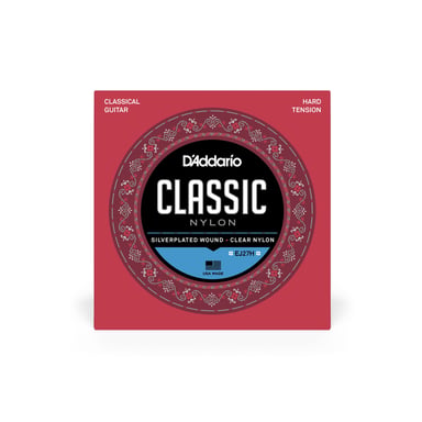 Струни для гітари D'Addario Student Classics Hard Tension (EJ27H) - фото 1