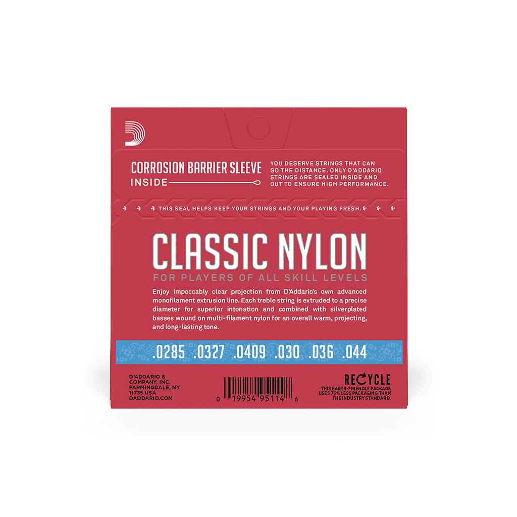Струни для гітари D'Addario Student Classics Hard Tension (EJ27H) - фото 3 Струни для гітари D'Addario Student Classics Hard Tension (EJ27H) - фото 3