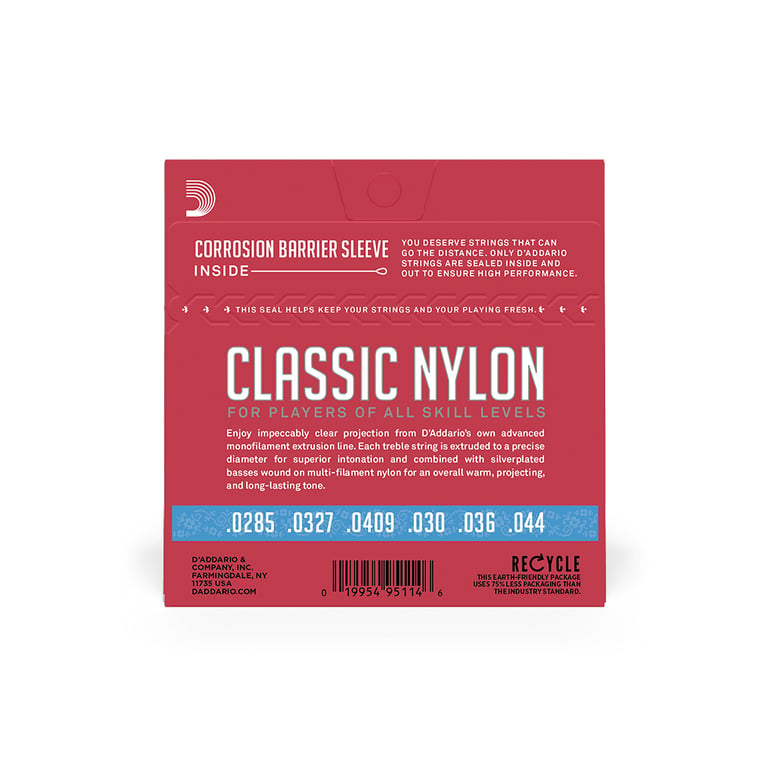 Струни для гітари D'Addario Student Classics Hard Tension (EJ27H) - фото 3