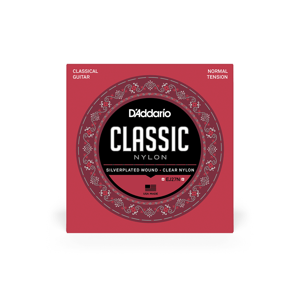 Струни для гітари D'Addario Student Classics Normal Tension (EJ27N) - фото 1 Струни для гітари D'Addario Student Classics Normal Tension (EJ27N) - фото 1