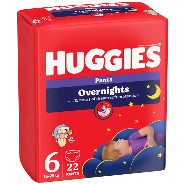Підгузки Huggies Overnights Pants Трусики 6 15-25 кг 22 шт. (5029053581101) - фото 1