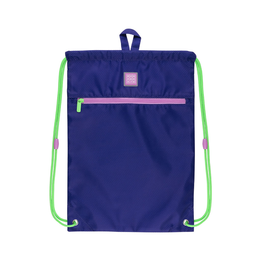 Сумка для взуття Kite Wonder Світло-синя (WK22-601M-9) - фото 1 Сумка для взуття Kite Wonder Світло-синя (WK22-601M-9) - фото 1