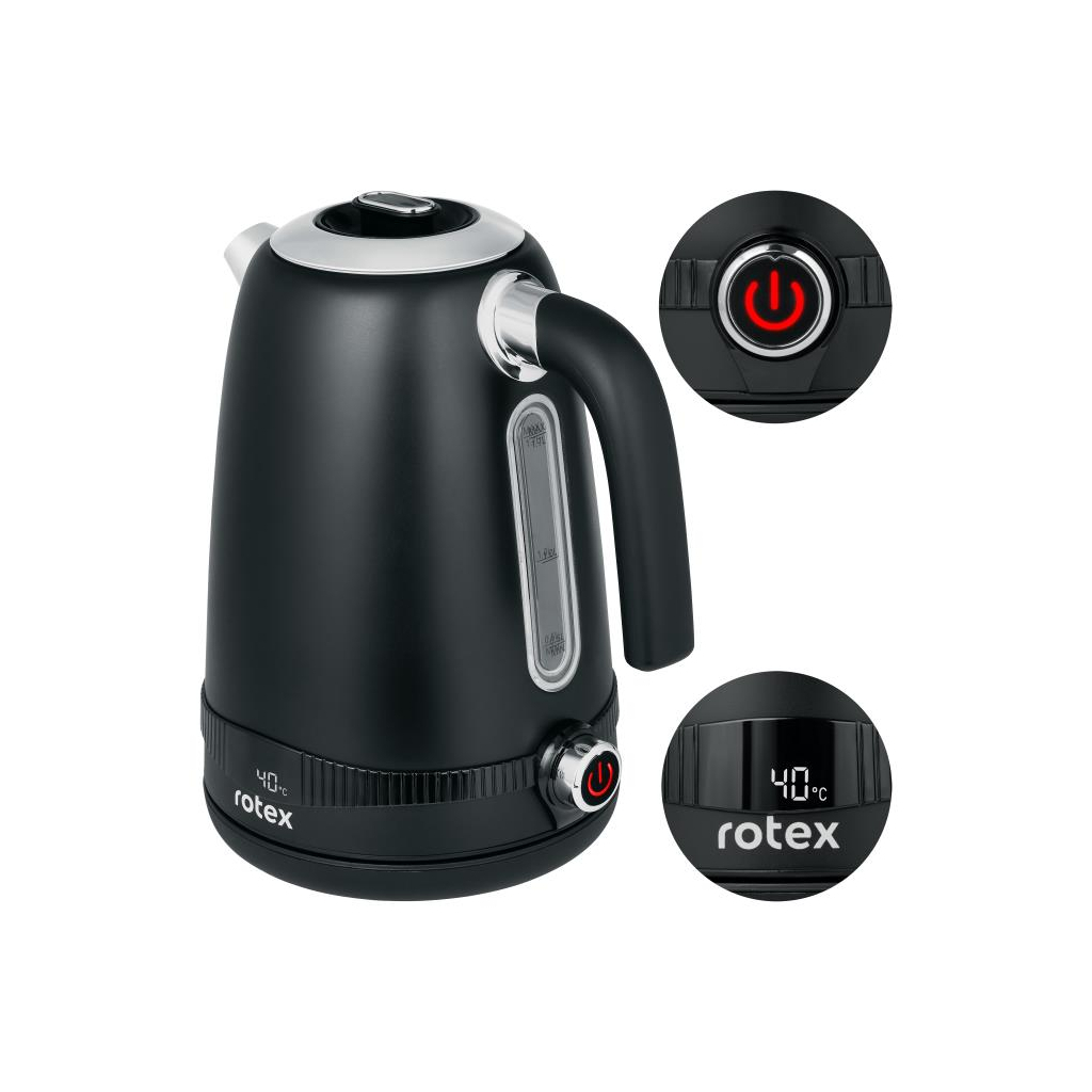 Електрочайник Rotex RKT79-B Smart - фото 8 Електрочайник Rotex RKT79-B Smart - фото 8