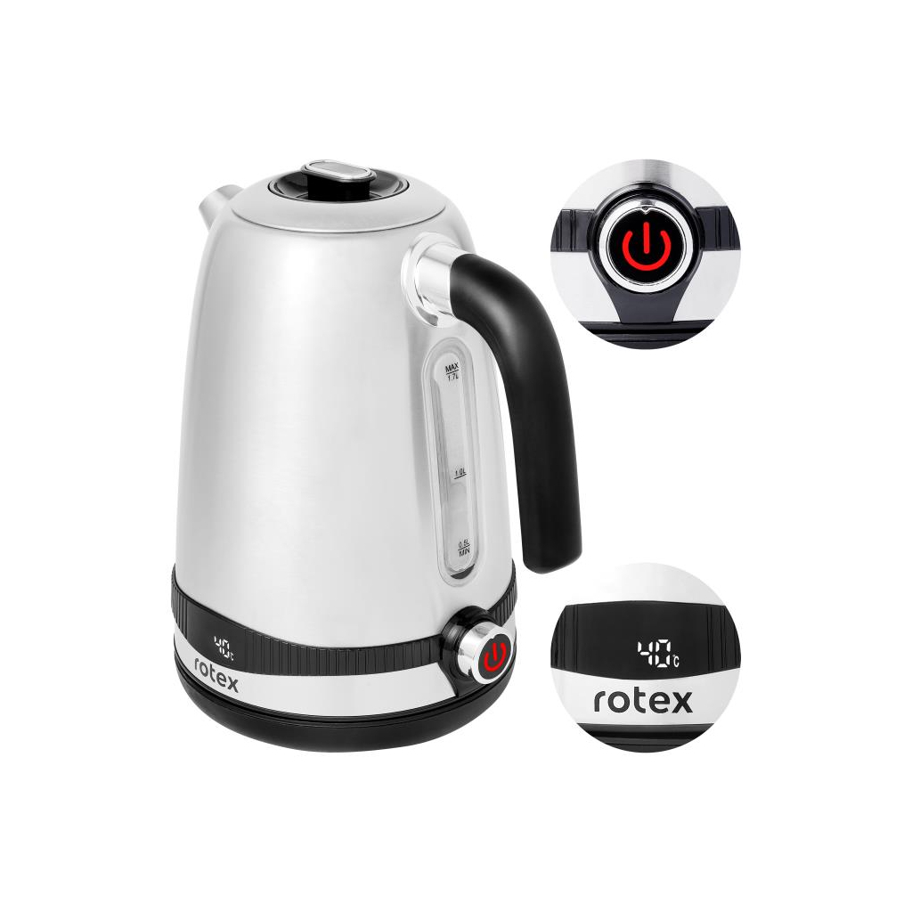 Електрочайник Rotex RKT79-S Smart - фото 8 Електрочайник Rotex RKT79-S Smart - фото 8