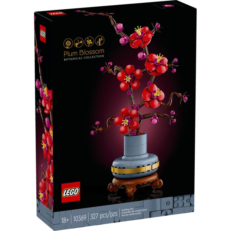 Конструктор LEGO Icons Сливовий цвіт 327 деталей (10369) - фото 1