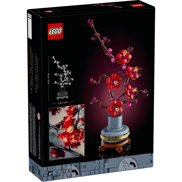 Конструктор LEGO Icons Сливовий цвіт 327 деталей (10369) - фото 6