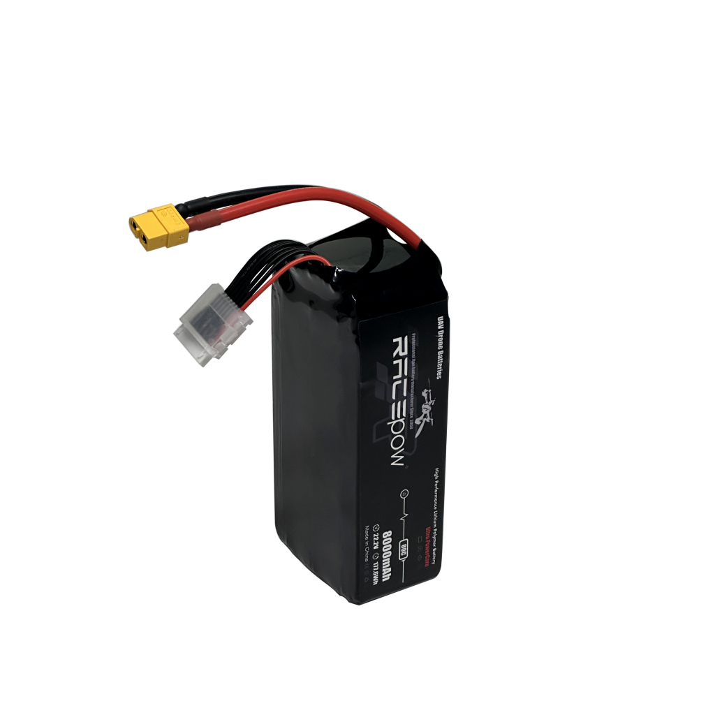 Акумуляторний блок RacePow Lipo 6s 8000mAh 80C XT60 (8000mAh-6s-80C) Акумуляторний блок RacePow Lipo 6s 8000mAh 80C XT60 (8000mAh-6s-80C)