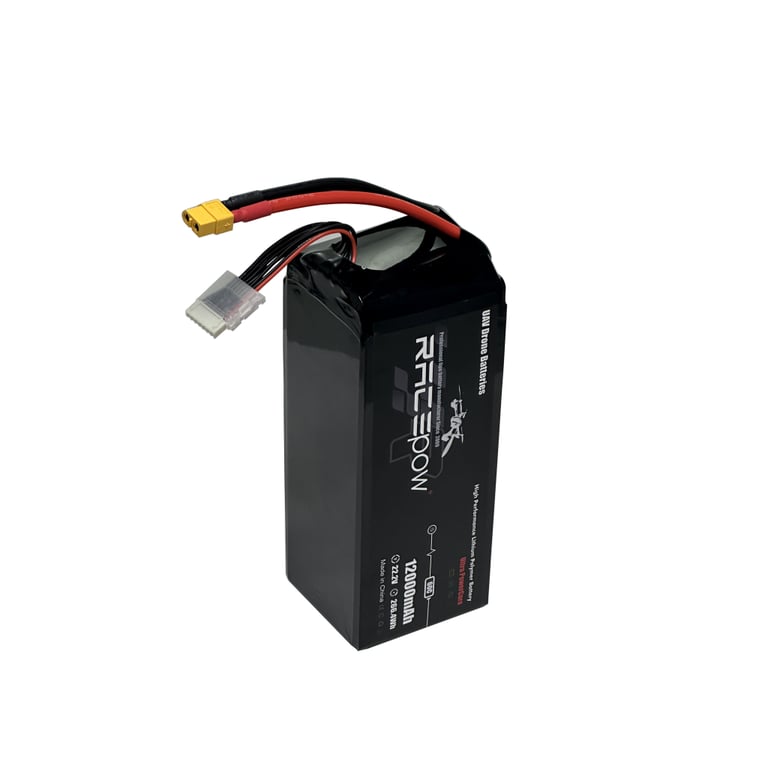 Акумуляторний блок RacePow Lipo 6s 12000mAh 60C XT60 (12000mAh-6s-60C) - фото 1