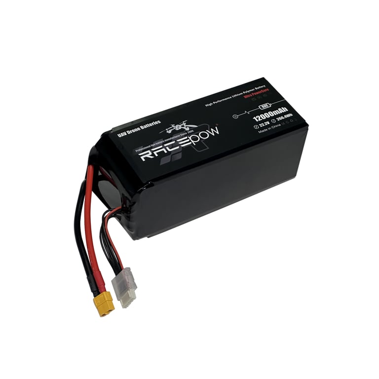 Акумуляторний блок RacePow Lipo 6s 12000mAh 60C XT60 (12000mAh-6s-60C) - фото 2