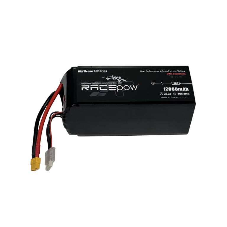 Акумуляторний блок RacePow Lipo 6s 12000mAh 60C XT60 (12000mAh-6s-60C) - фото 3