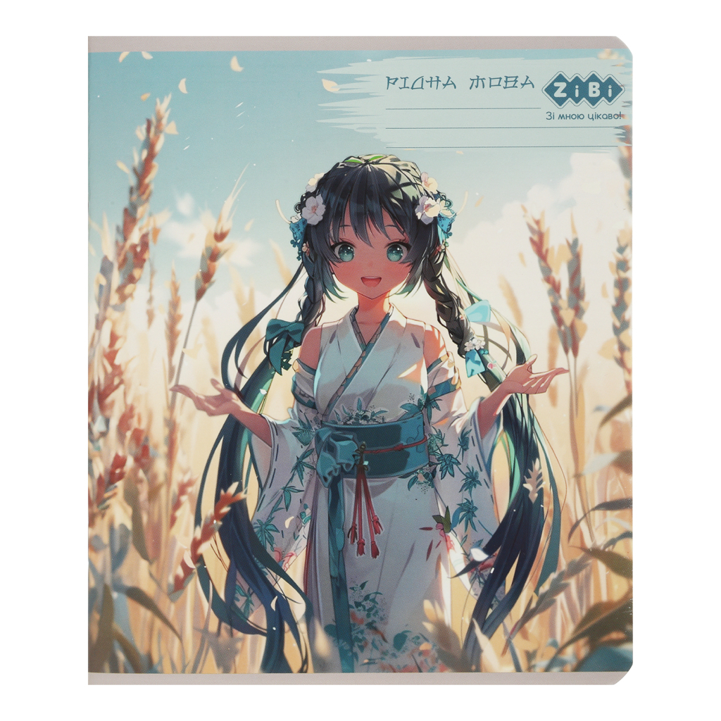 Зошит ZiBi предметний ANIME 48 аркушів лінія, українська мова (ZB.1704-14) Зошит ZiBi предметний ANIME 48 аркушів лінія, українська мова (ZB.1704-14)
