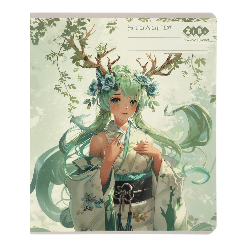 Зошит ZiBi предметний ANIME 48 аркушів клітинка, біологія (ZB.1704-04) - фото 1 Зошит ZiBi предметний ANIME 48 аркушів клітинка, біологія (ZB.1704-04) - фото 1