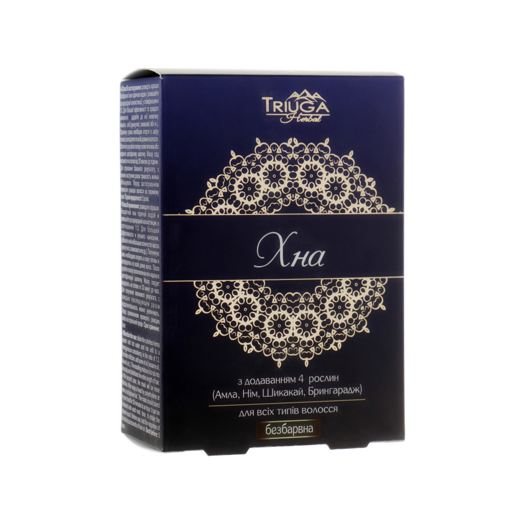 Хна Triuga Аюрведична безбарвна 100 г (4820164641118) - фото 1