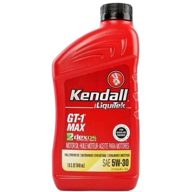 Моторна олива Kendall GT-1 Max Full Synthetic 5w-30, 0,946 л - фото 1