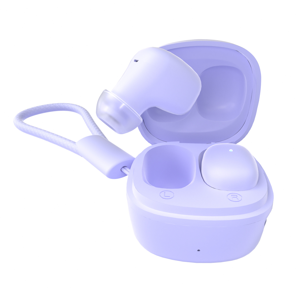 Навушники Ergo BS-530 Twins Nano 2 Violet (BS-530V) - фото 3 Навушники Ergo BS-530 Twins Nano 2 Violet (BS-530V) - фото 3