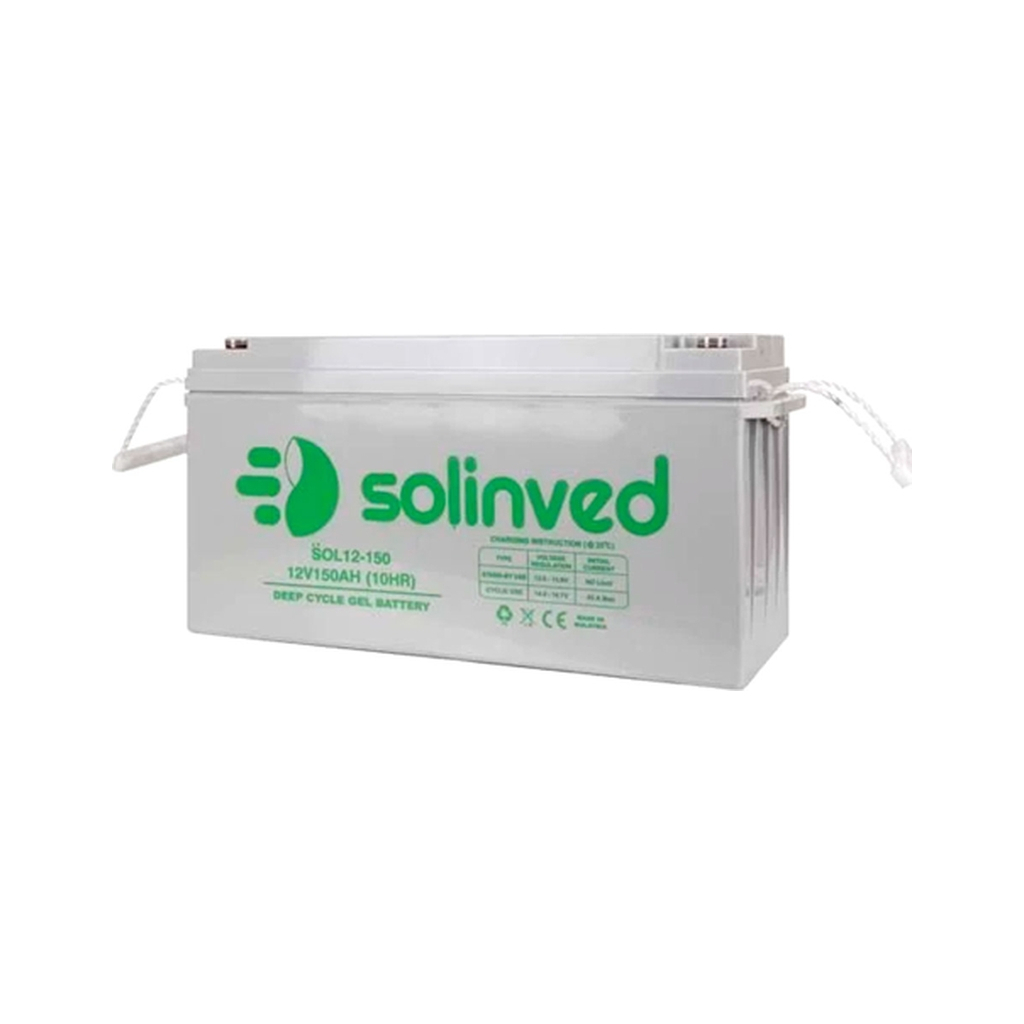 Батарея до ДБЖ Solinved 12V-150Ah, GEL (SLG150-12) - фото 1