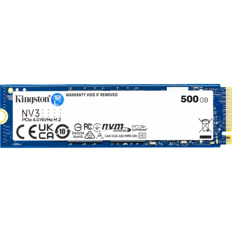 Накопичувач SSD M.2 2280 500GB Kingston (SNV3S/500G) - фото 1