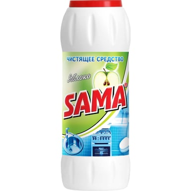 Порошок для чищення кухні Sama Яблуко 500 г (4820270630143) - фото 1