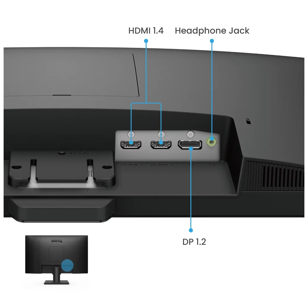 Монітор BenQ GW2490 BLACK - фото 8 Монітор BenQ GW2490 BLACK - фото 8