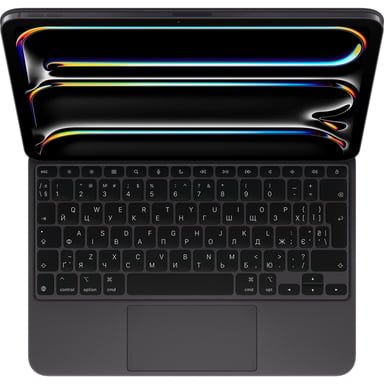 Чохол до планшета Apple Magic Keyboard for iPad Pro 11inch (M4) - Ukrainian - Black,Model A2975 (MWR23UA/A) - фото 1