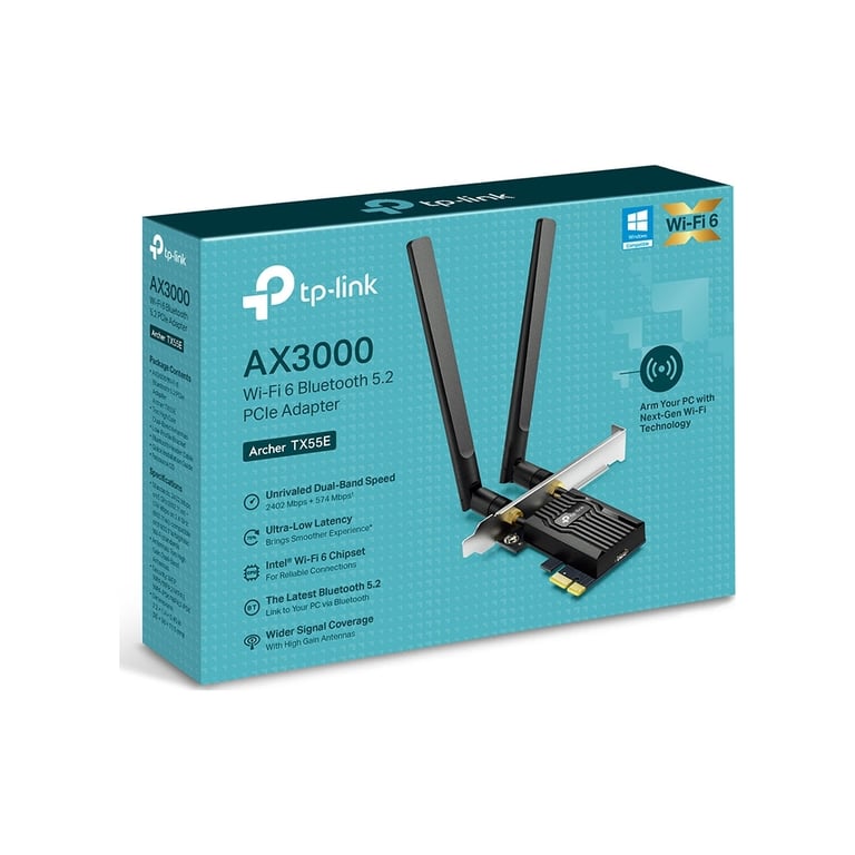Мережева карта Wi-Fi TP-Link ARCHER-TX55E - фото 2