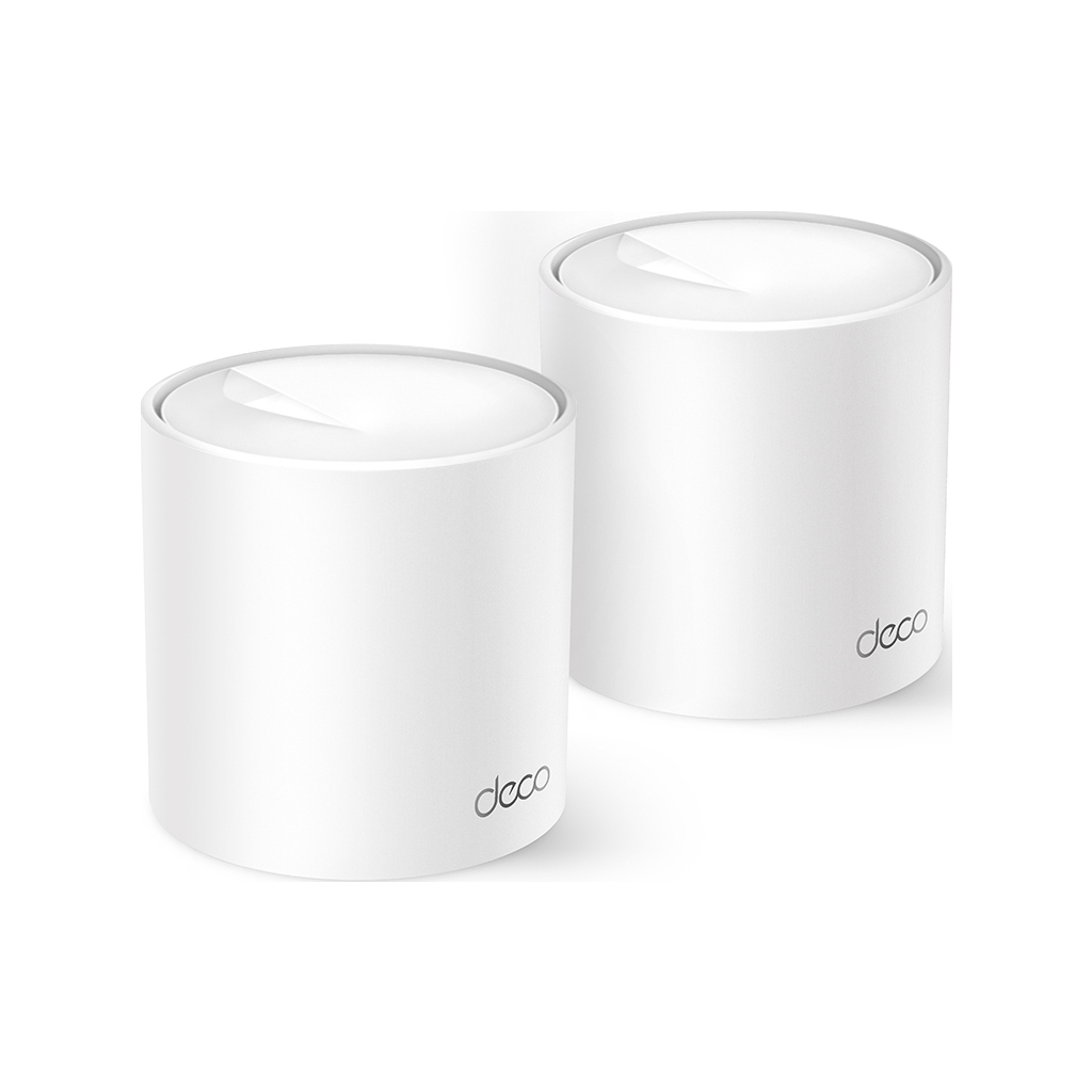 Точка доступу Wi-Fi TP-Link DECO-X10-2-PACK - фото 1 Точка доступу Wi-Fi TP-Link DECO-X10-2-PACK - фото 1