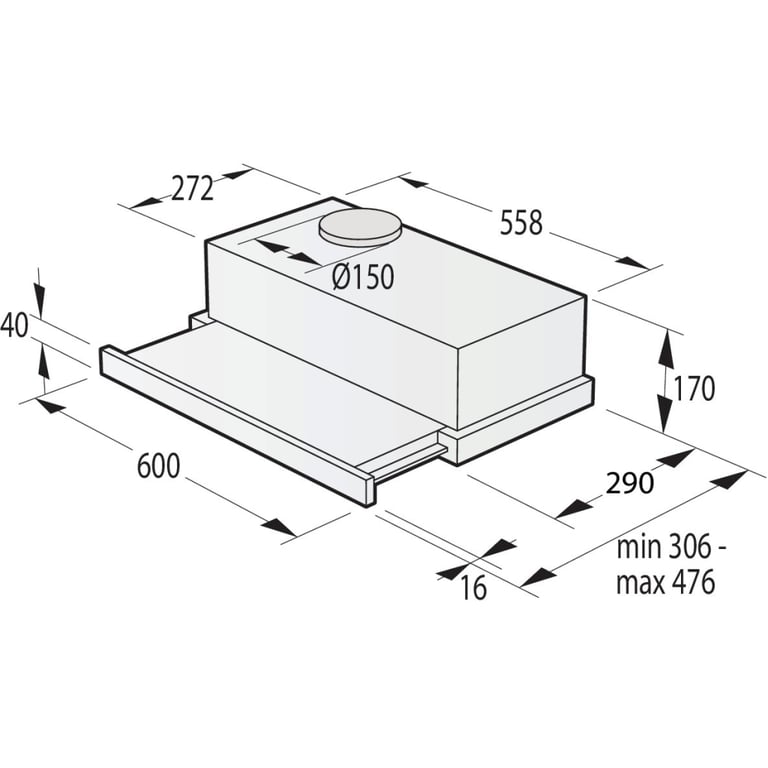 Витяжка кухонна Gorenje TH60E3X - фото 8