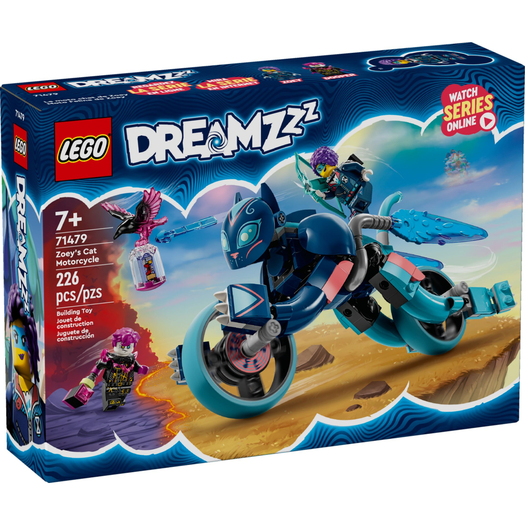 Конструктор LEGO DREAMZzz Котячий мотоцикл Зоуі (71479) Конструктор LEGO DREAMZzz Котячий мотоцикл Зоуі (71479)
