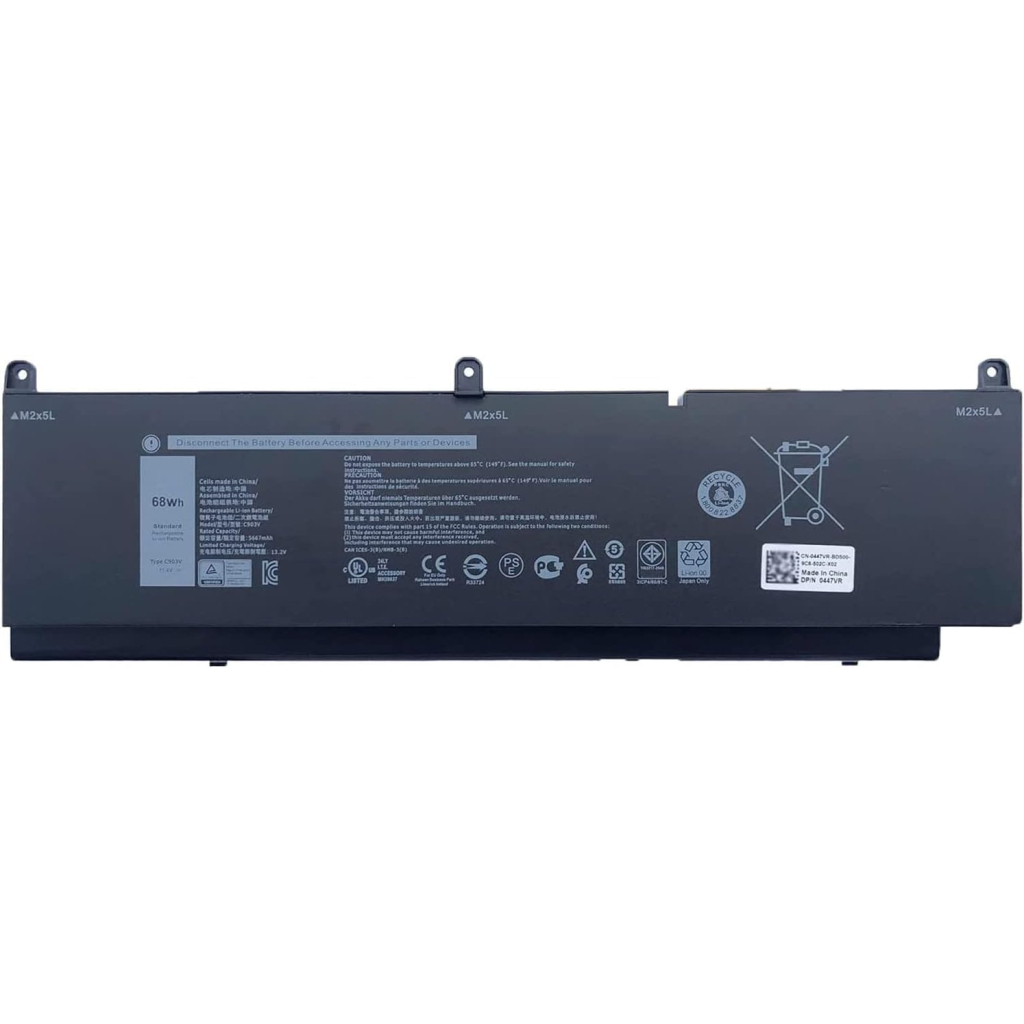 Акумулятор до ноутбука Dell Precision 7550 PKWVM, 7922mAh (95Wh), 6cell, 11.4V, Li-ion (A47936) Акумулятор до ноутбука Dell Precision 7550 PKWVM, 7922mAh (95Wh), 6cell, 11.4V, Li-ion (A47936)